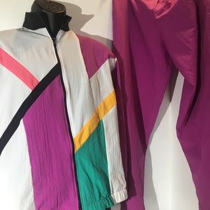 Vintage Teddi Sport 2 piece Tracksuit size Medium